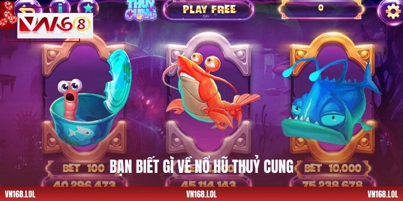 Bạn biết gì về nổ hũ Thuỷ Cung