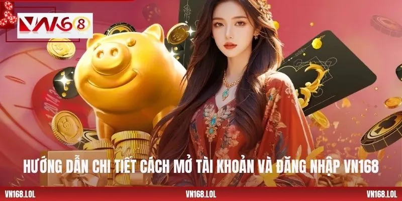 Hướng dẫn chi tiết cách mở tài khoản và đăng nhập VN168